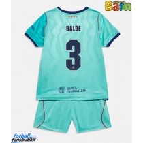 Barcelona Alejandro Balde #3 Tredjedraktsett Barn 2026-27 Kortermet (+ Korte bukser)